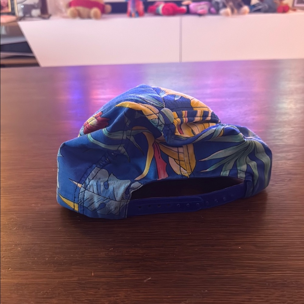 Vintage Walt Disney World Floral Cap View 3